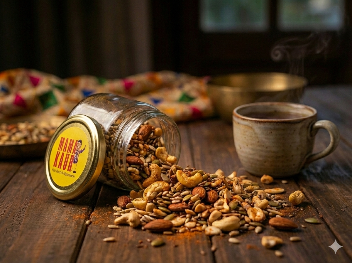 Masala Nut Trail Mix